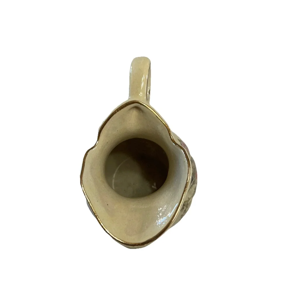 Vintage Oriental Bird of Paradise Gold Accented‎ Elegant Design Small 6